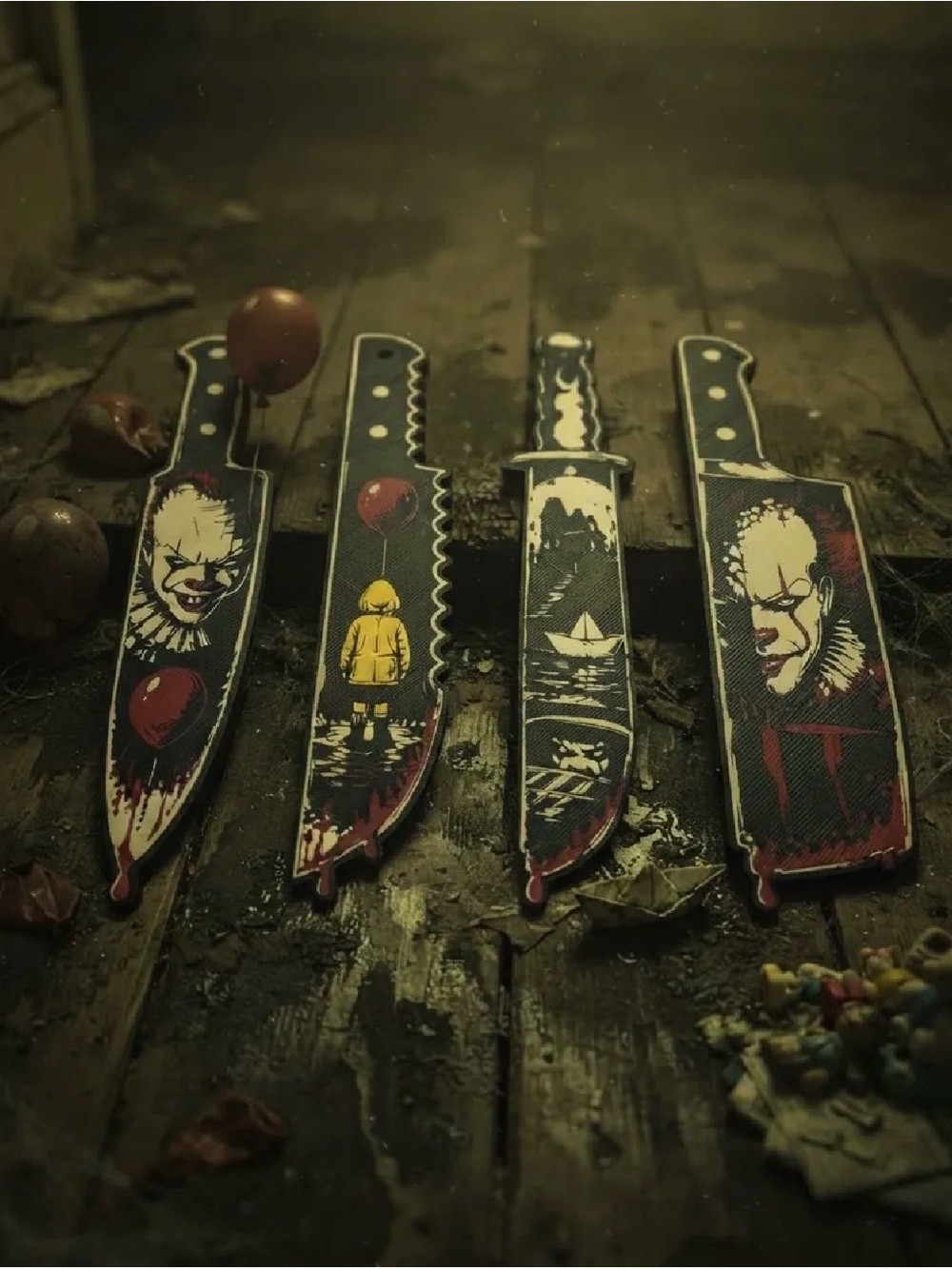 Pennywise IT Decorative Knife Set